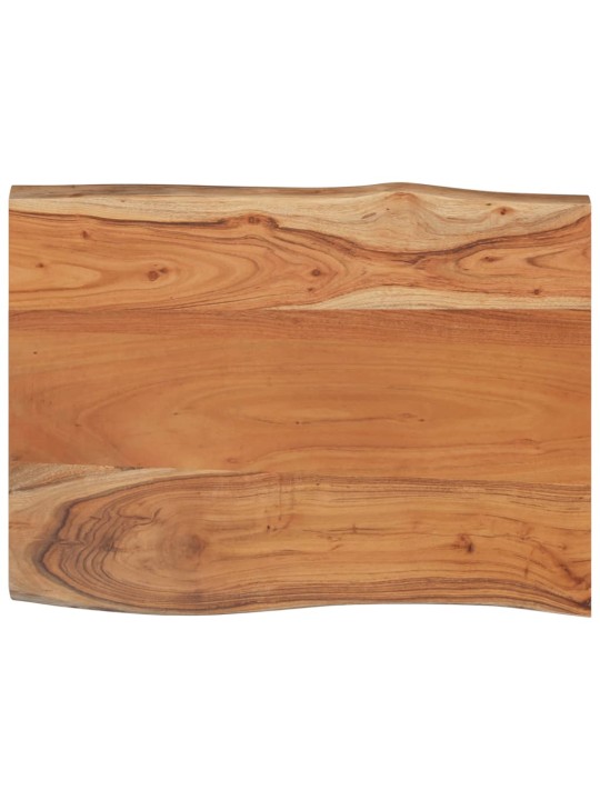 Stolní deska 50x40x2,5 cm obdélníková masivní akácie živá hrana