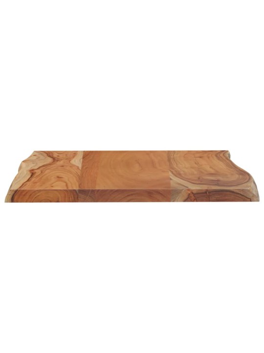 Stolní deska 50x40x2,5 cm obdélníková masivní akácie živá hrana