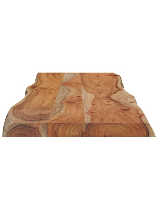 Stolní deska 110x40x2,5 cm obdélník masivní akácie živá hrana
