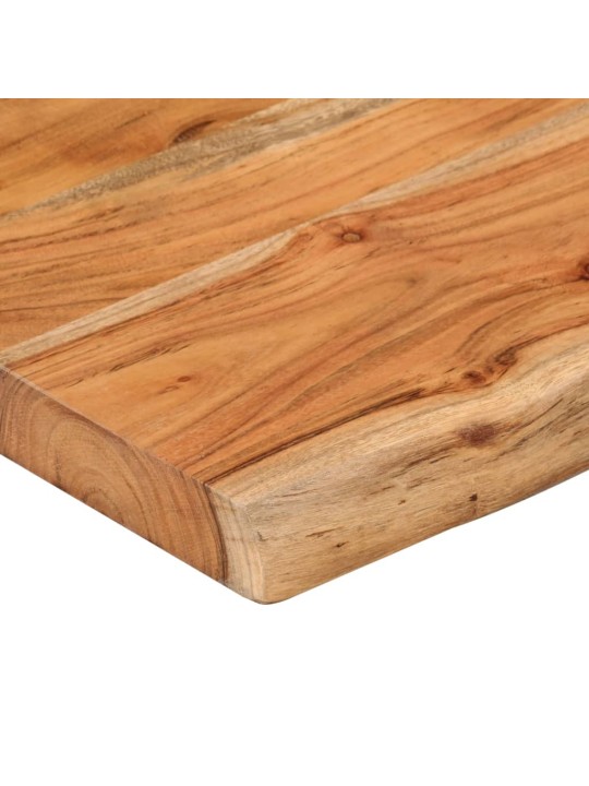 Stolní deska 110x40x2,5 cm obdélník masivní akácie živá hrana