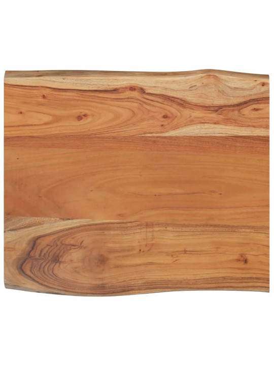 Stolní deska 70x60x2,5 cm obdélník masivní akácie živá hrana