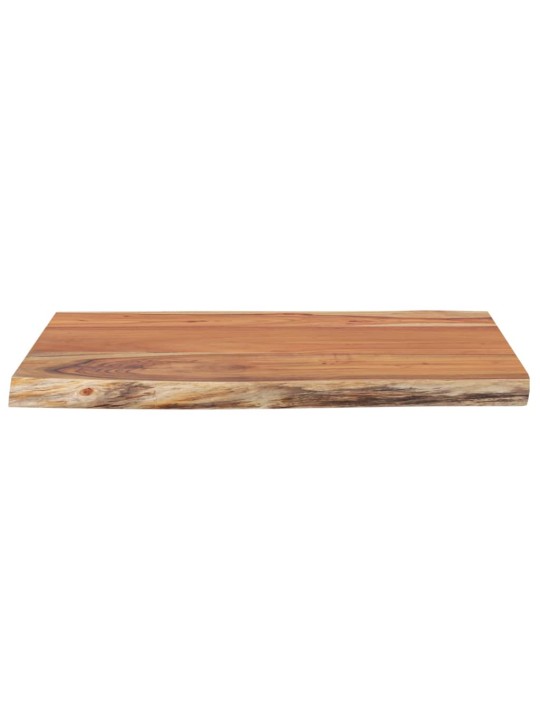 Stolní deska 70x60x2,5 cm obdélník masivní akácie živá hrana