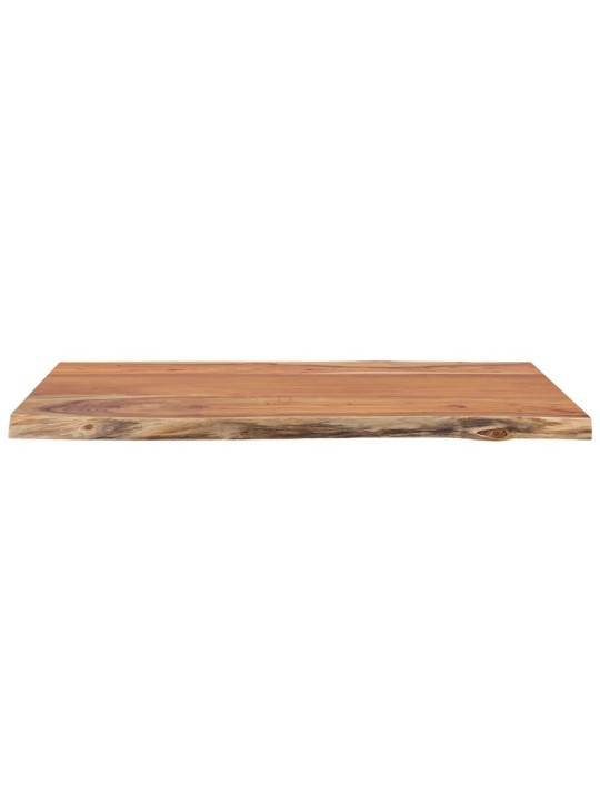 Stolní deska 80x60x2,5 cm obdélník masivní akácie živá hrana