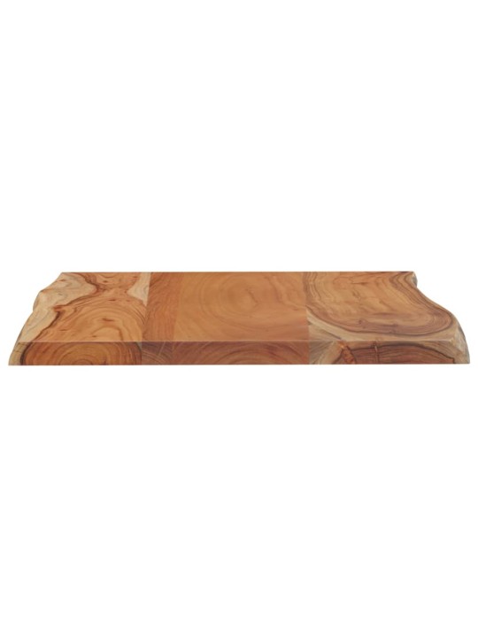 Stolní deska 80x60x2,5 cm obdélník masivní akácie živá hrana