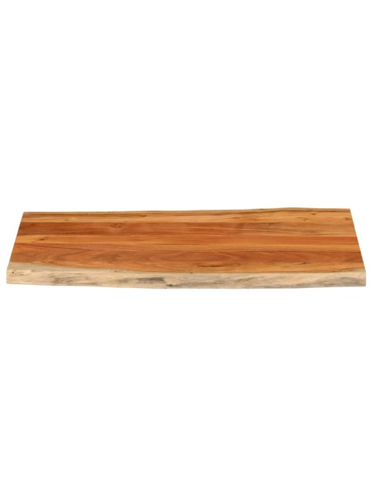 Stolní deska 120x60x2,5cm obdélníková masivní akácie živá hrana