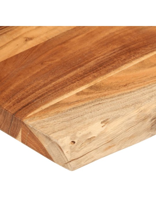 Stolní deska 120x60x2,5cm obdélníková masivní akácie živá hrana