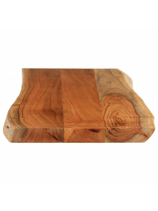 Stolní deska 90x40x3,8 cm obdélník masivní akácie živá hrana