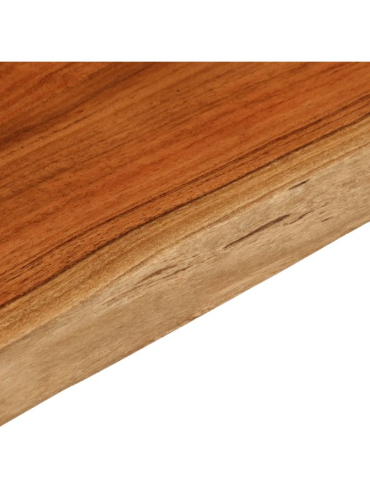Stolní deska 90x40x3,8 cm obdélník masivní akácie živá hrana
