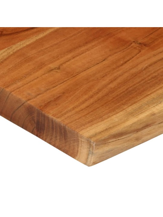 Stolní deska 60x60x3,8 cm čtvercová masivní akácie živá hrana