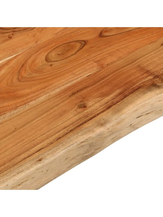 Stolní deska 70x60x3,8 cm obdélníková masivní akácie živá hrana