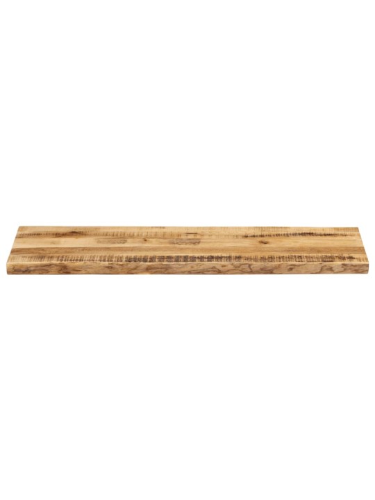 Stolní deska živá hrana 110x40x2,5 cm masivní hrubý mangovník