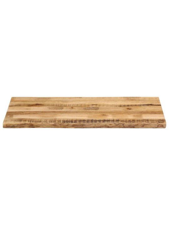 Stolní deska živá hrana 110x60x2,5 cm masivní hrubý mangovník