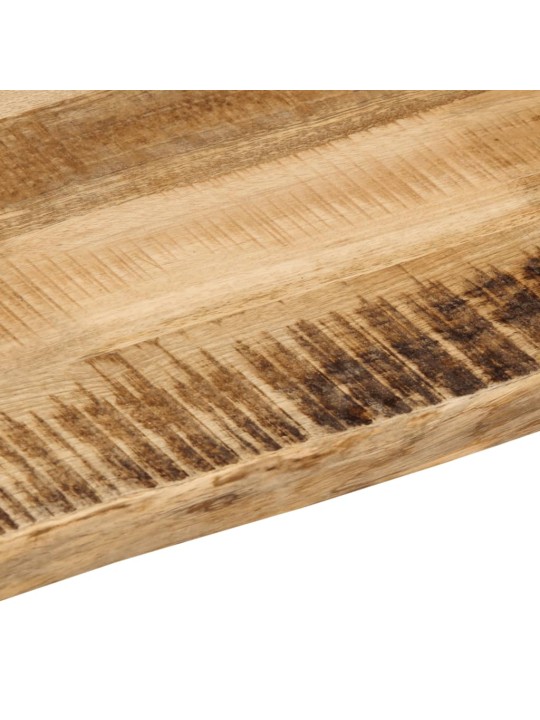 Stolní deska živá hrana 110x60x2,5 cm masivní hrubý mangovník