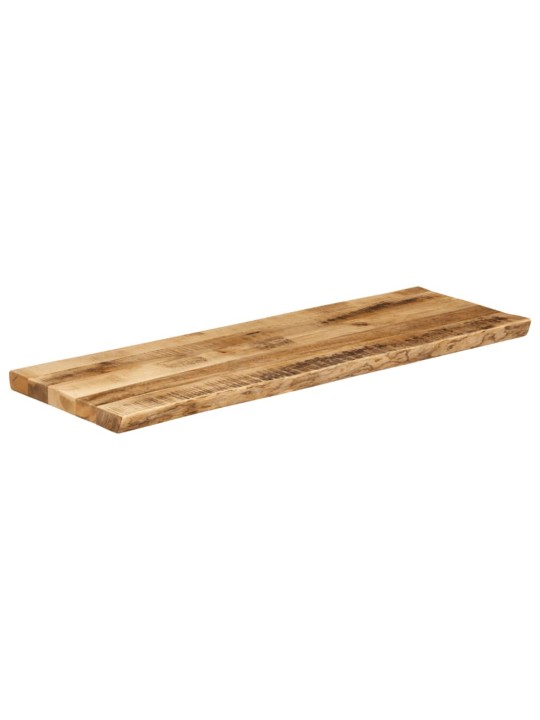 Stolní deska živá hrana 110x40x3,8 cm masivní hrubý mangovník