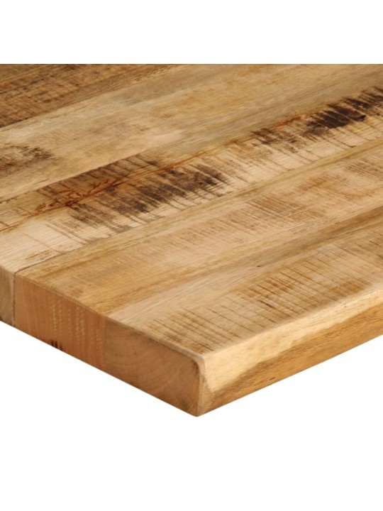 Stolní deska živá hrana 70x60x3,8 cm masivní hrubý mangovník