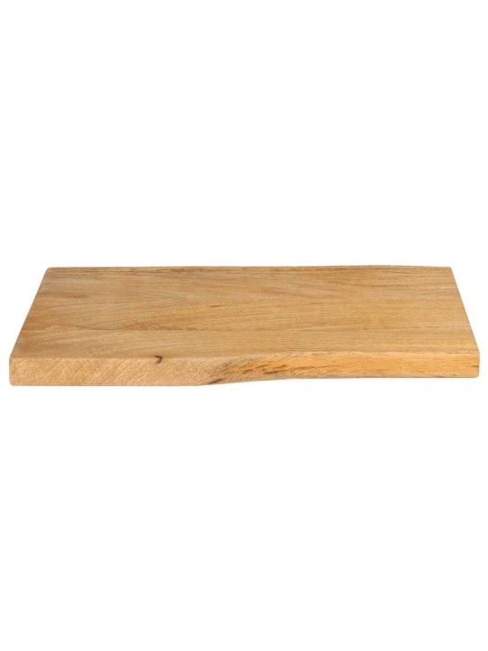 Stolní deska 50 x 40 x 2,5 cm živá hrana mangovníkové dřevo