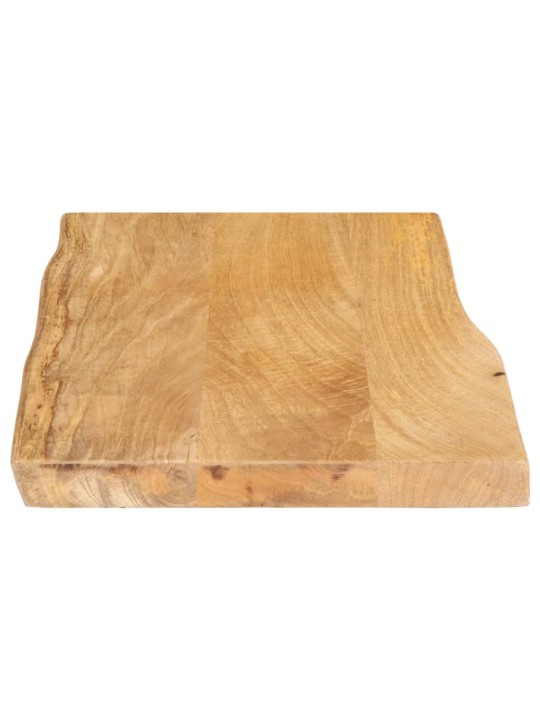 Stolní deska 50 x 40 x 2,5 cm živá hrana mangovníkové dřevo