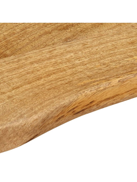 Stolní deska 50 x 40 x 2,5 cm živá hrana mangovníkové dřevo