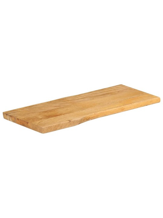 Stolní deska 100 x 40 x 2,5 cm živá hrana mangovníkové dřevo
