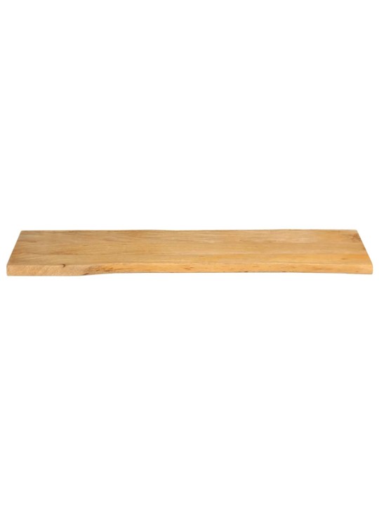 Stolní deska 110 x 40 x 2,5 cm živá hrana mangovníkové dřevo