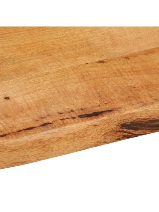 Stolní deska 110 x 60 x 2,5 cm živá hrana mangovníkové dřevo