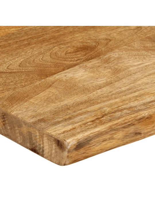 Stolní deska 100 x 40 x 3,8 cm živá hrana mangovníkové dřevo