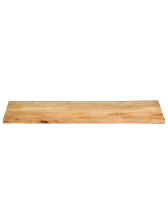 Stolní deska 140 x 60 x 3,8 cm živá hrana mangovníkové dřevo