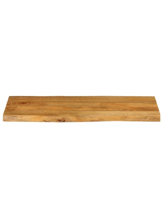 Stolní deska 100 x 40 x 2,5 cm živá hrana mangovníkové dřevo