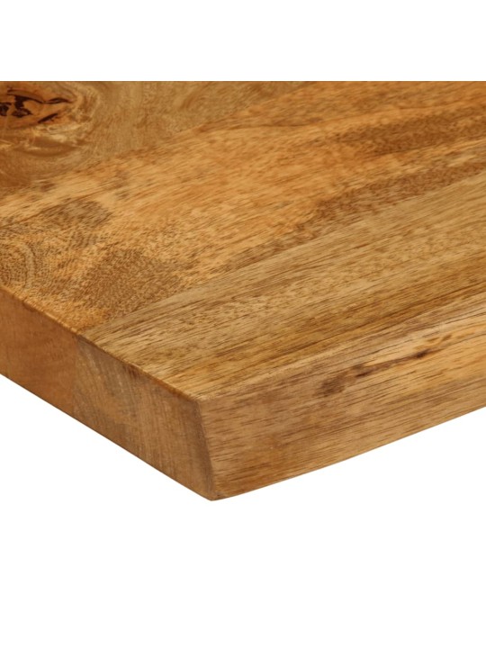 Stolní deska 100 x 40 x 2,5 cm živá hrana mangovníkové dřevo