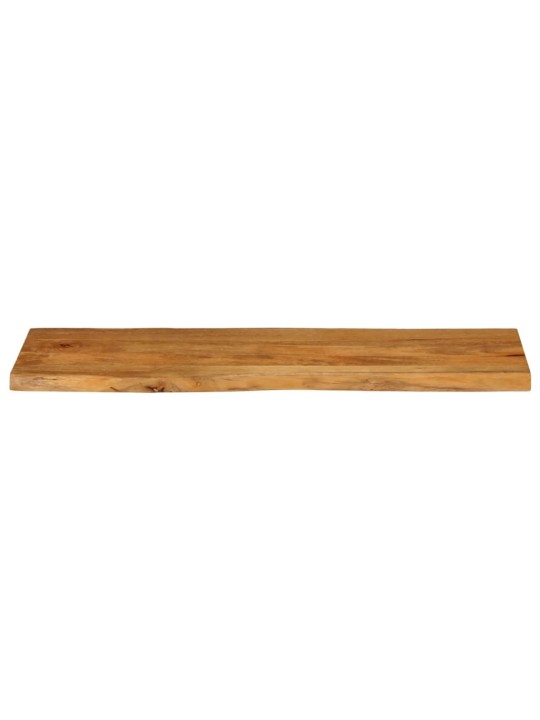 Stolní deska 120 x 40 x 2,5 cm živá hrana mangovníkové dřevo