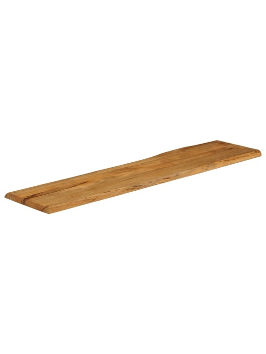Stolní deska 160 x 40 x 2,5 cm živá hrana mangovníkové dřevo