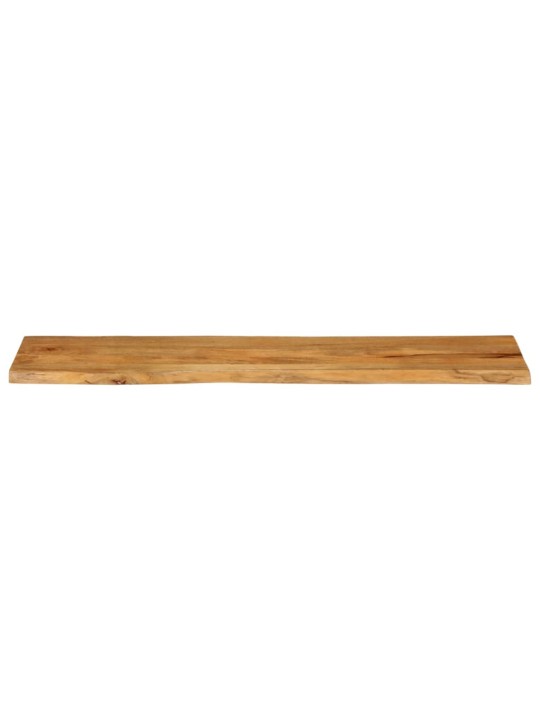 Stolní deska 160 x 40 x 2,5 cm živá hrana mangovníkové dřevo