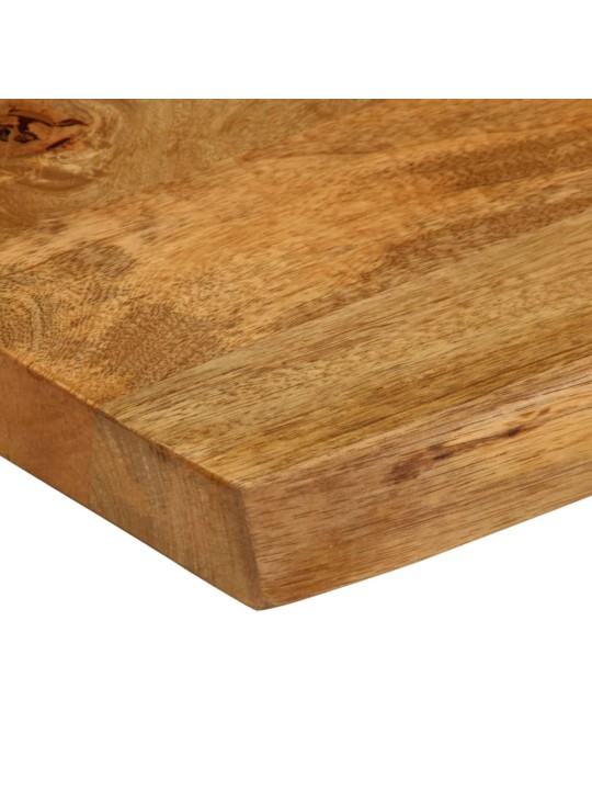 Stolní deska 160 x 40 x 2,5 cm živá hrana mangovníkové dřevo