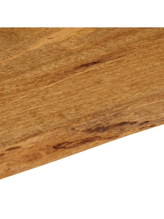Stolní deska 110 x 60 x 2,5 cm živá hrana mangovníkové dřevo
