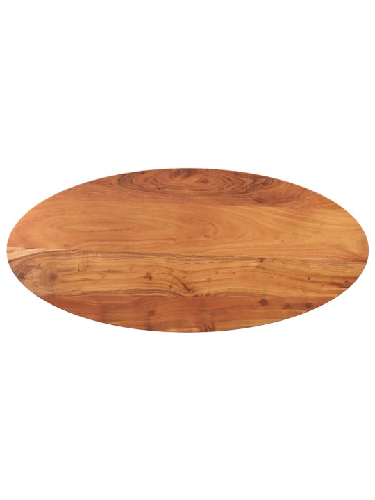 Stolní deska 100 x 40 x 3,8 cm oválná masivní akáciové dřevo
