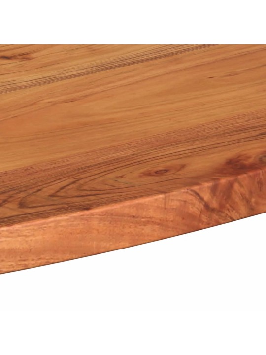 Stolní deska 100 x 40 x 3,8 cm oválná masivní akáciové dřevo