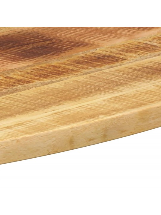 Stolní deska 140x50x2,5 cm oválná masivní mangovníkové dřevo