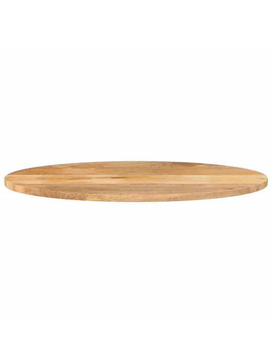Stolní deska 140x50x2,5 cm oválná masivní mangovníkové dřevo