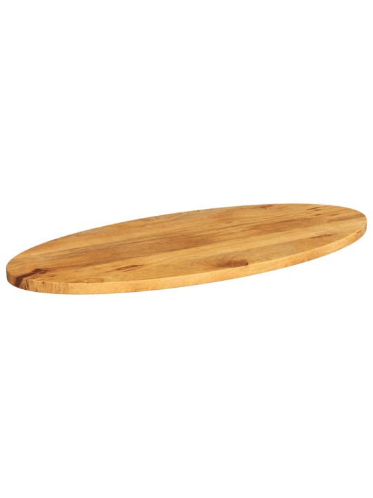 Stolní deska 100x40x2,5 cm oválná masivní mangovníkové dřevo