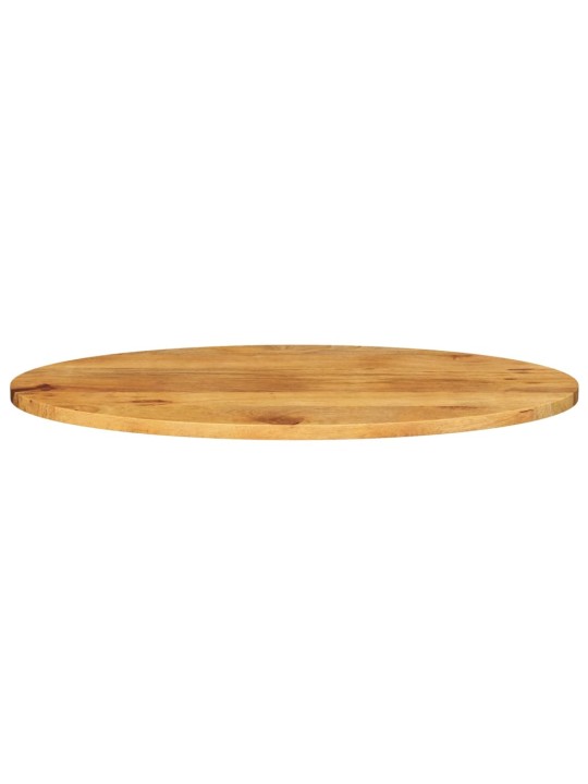 Stolní deska 100x40x2,5 cm oválná masivní mangovníkové dřevo