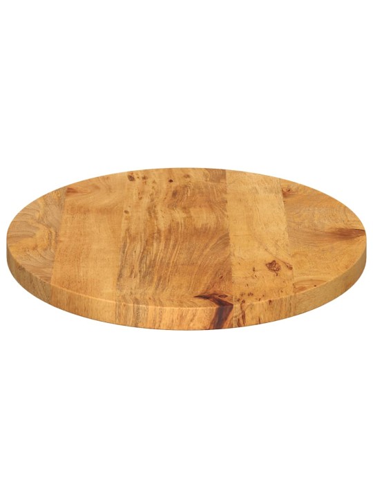 Stolní deska 100x40x2,5 cm oválná masivní mangovníkové dřevo