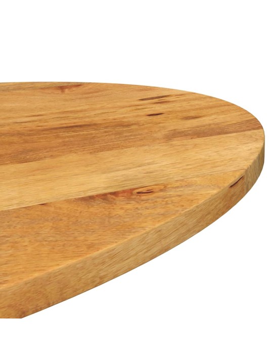 Stolní deska 100x40x2,5 cm oválná masivní mangovníkové dřevo