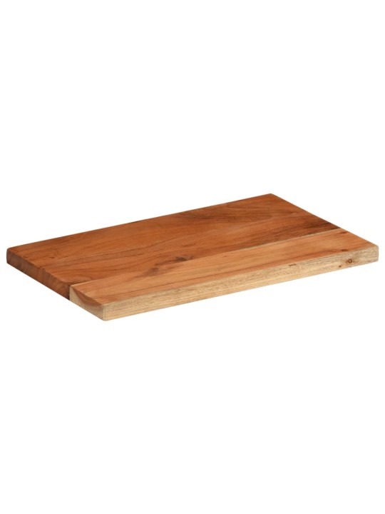 Stolní deska 40x20x2,5 cm obdélníková masivní akáciové dřevo