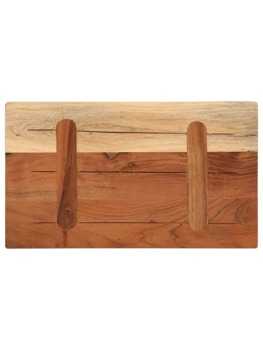 Stolní deska 40x20x2,5 cm obdélníková masivní akáciové dřevo