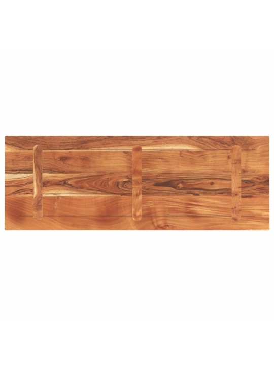 Stolní deska 140x50x2,5 cm obdélníková masivní akáciové dřevo