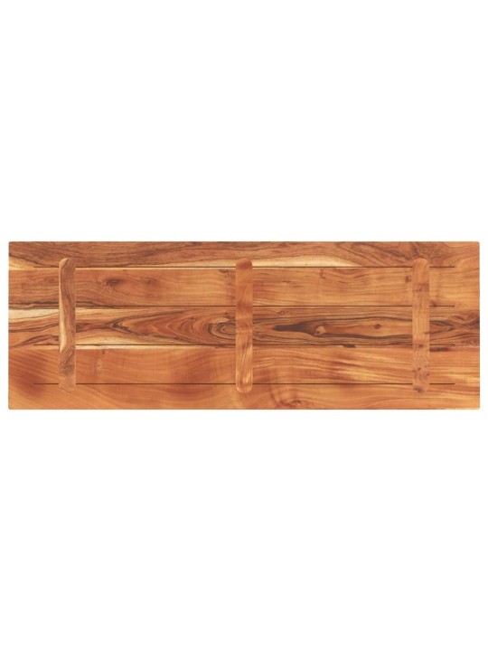 Stolní deska 140x60x2,5 cm obdélníková masivní akáciové dřevo