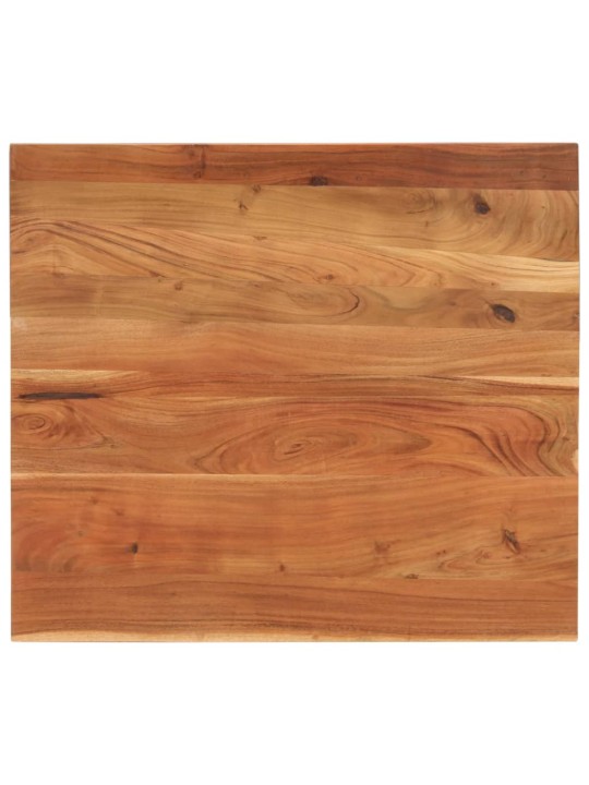 Stolní deska 100x80x2,5 cm obdélníková masivní akáciové dřevo