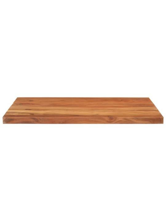 Stolní deska 100x80x2,5 cm obdélníková masivní akáciové dřevo