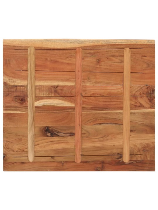 Stolní deska 100x80x2,5 cm obdélníková masivní akáciové dřevo