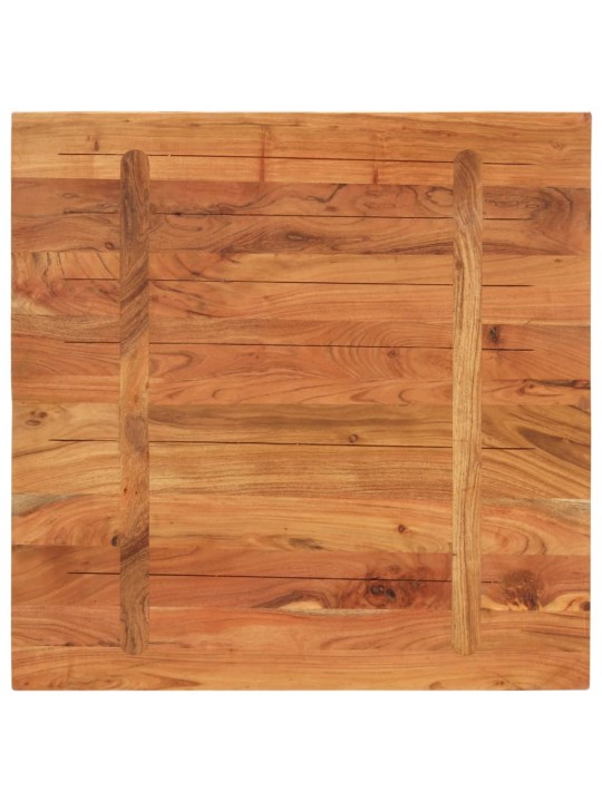 Stolní deska 90 x 90 x 2,5 cm čtvercová masivní akáciové dřevo